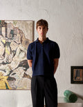 Signature Cotton Piqué Polo | Midnight Navy