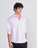 BABY PINK STRIPE SHIRT