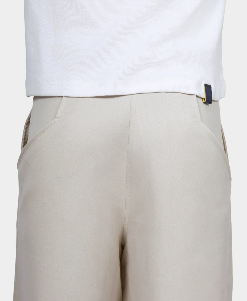 HIGH WAIST BEIGE PANTS