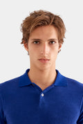 The Azure Knit Polo