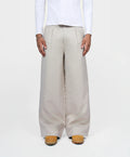 HIGH WAIST BEIGE PANTS
