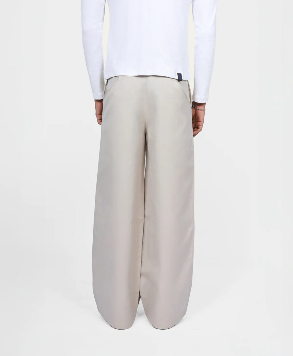 HIGH WAIST BEIGE PANTS