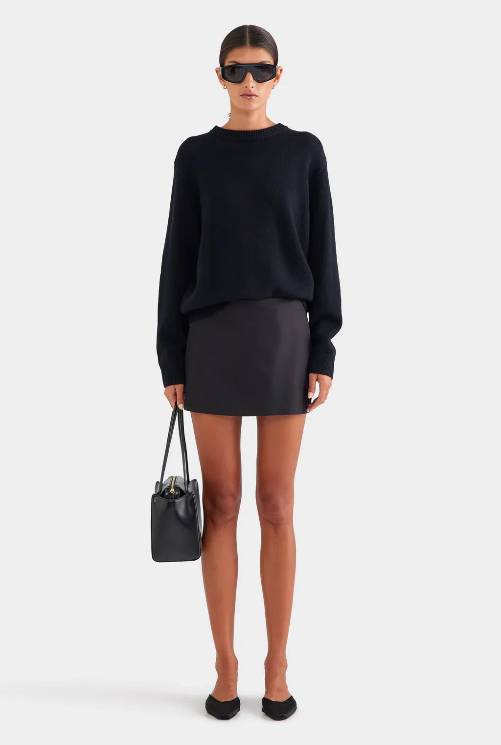The Essential Cashmere Crew (Black)