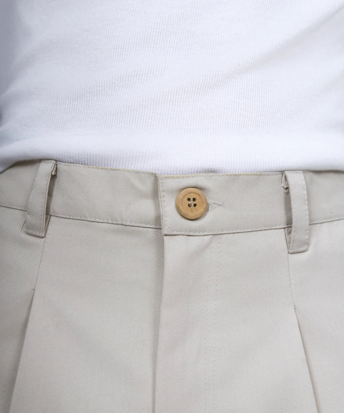 HIGH WAIST BEIGE PANTS
